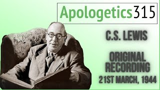 CS Lewis Original Recording [upl. by Renruojos]