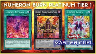 NUMERON DECK MASTER DUEL PLATINUM TIER 1 [upl. by Barger]