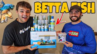 Buying NEW BETTA FISH AQUARIUM Kit [upl. by Affra]