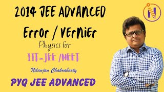 JEE Advanced 2014  Error Analysis  Vernier [upl. by Ailaza]