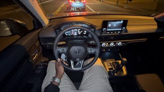 2025 Honda CRV Night Drive POV [upl. by Elias]