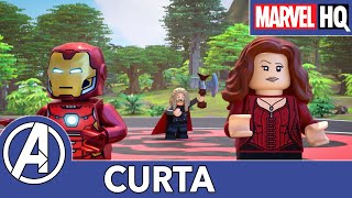 Vingadores avante  LEGO Marvel Vingadores Time Twisted  Parte 5 [upl. by Pilloff534]