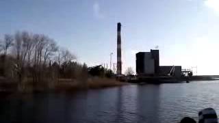 Newcastle Creek NB Power Plant Demolition  2012 [upl. by Leeke70]