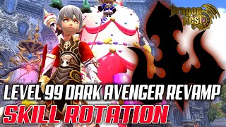 Dragon Nest SEA Dark Avenger Remake Skill Rotation Lv99 STG24 [upl. by Cinderella115]