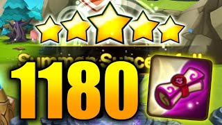 1180 LD SCROLLS WORLD RECORD PREMIUM SUMMON SESSION IN SUMMONERS WAR [upl. by Honorine]