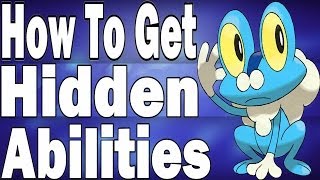 How to get Hidden Abilities in Pokemon X and Y [upl. by Ted146]