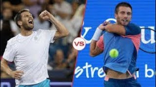 Cameron Norrie vs Borna Coric Cincinnati Semifinal Highlights [upl. by Aube]