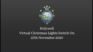 Holywell Town Council Christmas Lights Switch on 2020 [upl. by Jimmy382]