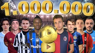 IL PALLONE DORO DI YOUTUBE ITALIA  SPECIALE 1000000 di ISCRITTI [upl. by Lamrouex]