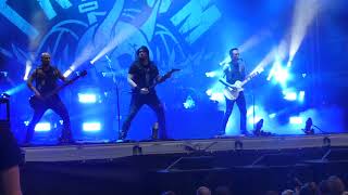 Trivium  Strife  live  Earshakerday in Pratteln 21082017 [upl. by Annerol]