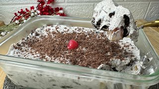 Easy Nobake Oreo Dessert In Minutes [upl. by Crosse]