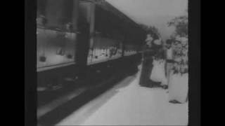 The Arrival of a Train at La Ciotat Station  Louis and Auguste Lumiere  1895 [upl. by Elimay]