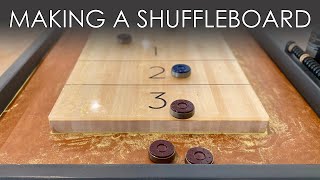 How to Build a Shuffleboard Table FREE PLANS [upl. by Naejarual]