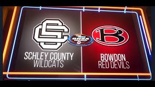 2022 GHSA 1A Division 2 State Final Schley County vs Bowdon [upl. by Adnaerb]