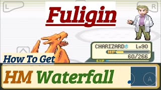 Pokemon Fuligin How To Get HM Waterfall [upl. by Smalley]