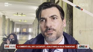 Il commento dellavv Cacciapuoti legale famiglia Giulia Tramontano  Ore 14 del 12022024 [upl. by Gluck]