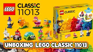 LEGO Classic 11013 Unboxing [upl. by Trow]