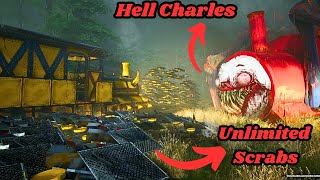 Unlimited Scrabs In Nightmare Mode  Choo Choo Charles Hindi Gameplay [upl. by Keli38]