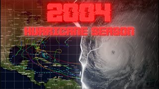 2004 Atlantic Hurricane Season Animation [upl. by Angeline]