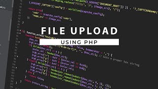 Upload a File to MySQL Database using PHP [upl. by Jesus]