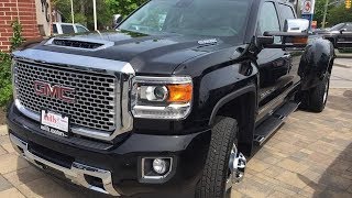 2017 GMC Sierra 3500HD Denali 4WD Crew Cab Dually 5th Wheel Prep Gooseneck Oshawa ON Stock 171433 [upl. by Eerased824]