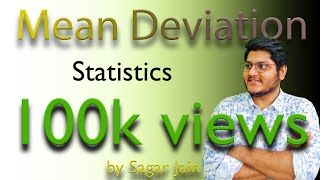 Mean Deviation  Statistics [upl. by Ainej668]