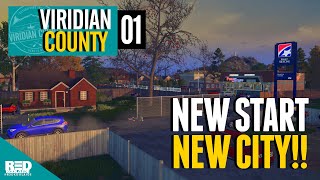 New Start New City — Cities Skylines Viridian County Ep01 [upl. by Charlotta]