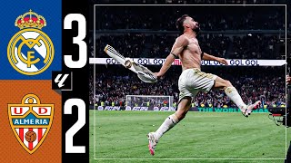 Real Madrid 32 Almería  HIGHLIGHTS  LaLiga 202324 [upl. by Jarietta]