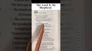 The Lord My Shepherd My Strength My Guide  Psalm 23 [upl. by Nerral465]