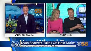 A new era of Wheel CBS 58s exclusive interview with Ryan Seacrest and Vanna White [upl. by Etnaihc]