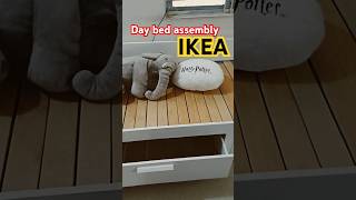 IKEA Day bed assembly vlog ikeashoppingassembly interiordesignhomedecor shorts ikeahyderabad [upl. by Ahtaga526]