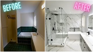 Master Bathroom Remodel  How to Renovation [upl. by Zulema482]