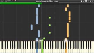 Inu X Boku SS  Sweets Parade Synthesia Piano Tutorial [upl. by Lovett]