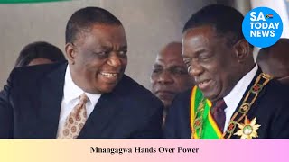 Mnangagwa Hands Over Power [upl. by Duvall]