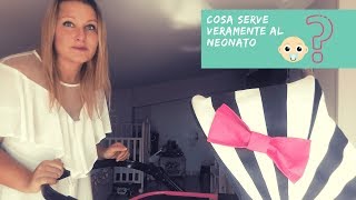 COSA SERVE REALMENTE AL NEONATO  amp LISTA NASCITA DI AMAZON [upl. by Launame]