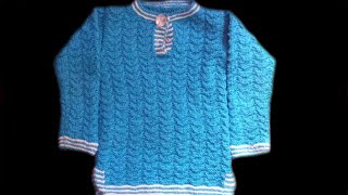 Kurta style sweater design।। sweater design for boygirls [upl. by Eekram]