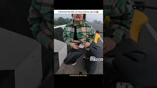 Girlfriend Ne Bike Se New iphone gira Di🤬motovlog jammu bikeride phone z1000 ktm motovlog [upl. by Ahsinel]