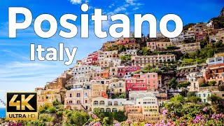 Positano Italy Walking Tour 4k Ultra HD 60fps  With Captions [upl. by Kcirtapnhoj334]