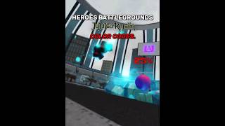 JJK Color Codes Heroes Battlegrounds roblox battlegrounds heroesbattlegrounds jjk [upl. by Jenelle]