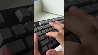 Um dos MELHORES teclados mecânicos do AliExpress aulaf87 shorts viral [upl. by Ahtnammas]