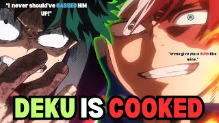 When TODOROKI tried to make DEKU a BURN VICTIM…Midoriya vs Todoroki [upl. by Adilen]