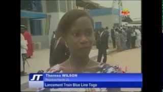 Lancement Train Blue Line Togo [upl. by Elaina]