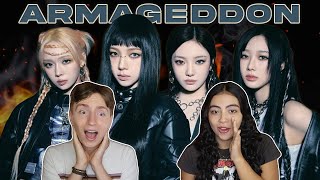 Music Producer and Video Editor React to aespa 에스파 Armageddon MV [upl. by Anirbus]