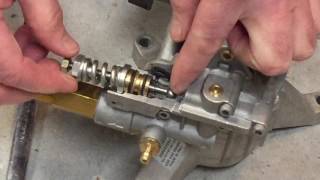 How a pressure washer unloader valve works with cutaway view [upl. by Nilrem]