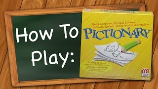 How to Play Pictionary [upl. by Ecnerrat975]