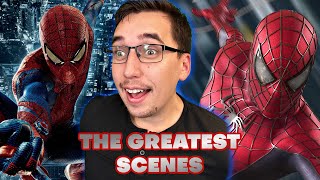 LIVE REACTION to THE GREATEST Live Action SpiderMan Scenes TOBEY amp ANDREW SPIDERMAN 2 PREP [upl. by Pulchi]