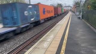 66312 working 4L68 Birch Coppice Gbrf to London Gateway Gbrf Gbrf Class66 Freighttrain tones [upl. by Nnyl]