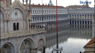 Live Webcam from Piazza San Marco  Venice [upl. by Kilah]