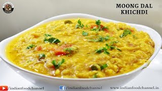 Moong Dal Khichdi RecipeHealthy Moong Dal Khichdi by Indian Food Channelमूंग दाल खिचड़ी [upl. by Phelgen]