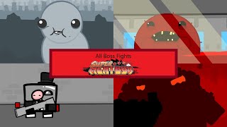 All Boss Fights  Super Meat Boy [upl. by Cinemod]